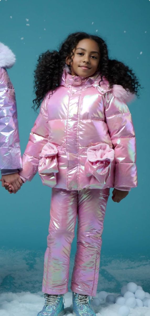 Pink Hologram Snow Set