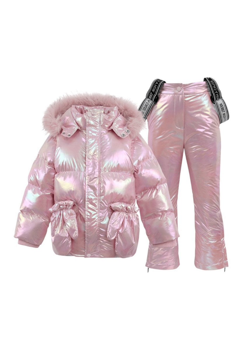 Pink Hologram Snow Set
