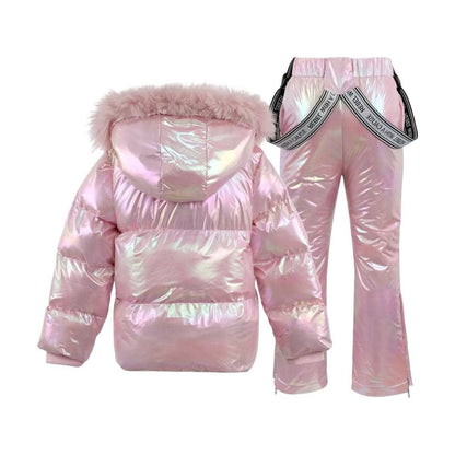Pink Hologram Snow Set