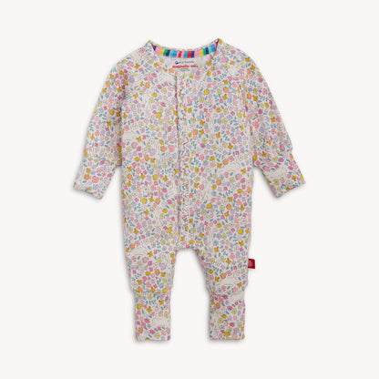 Bunny Blossom Magnetic Modal Ruffle Convertible Coverall