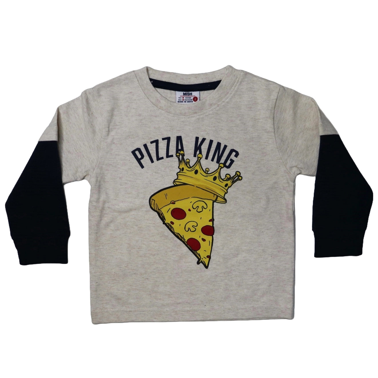 Pizza King 2Fer Enzyme L/S Tee