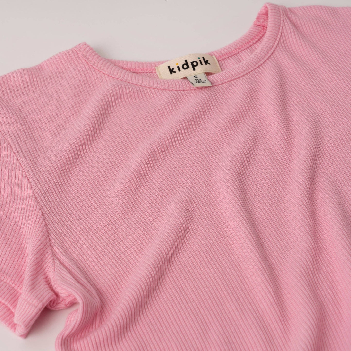 Prism Pink Ribbed Coco Top