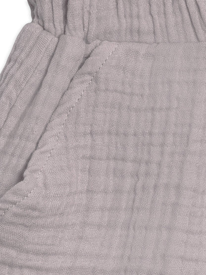 Jude Muslin Shorts in Lilla