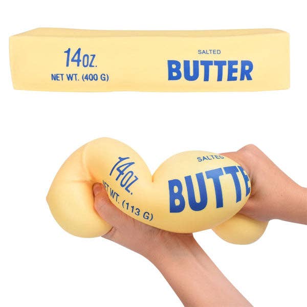Giant Salted Butter Stick Slow-Rise Squishy