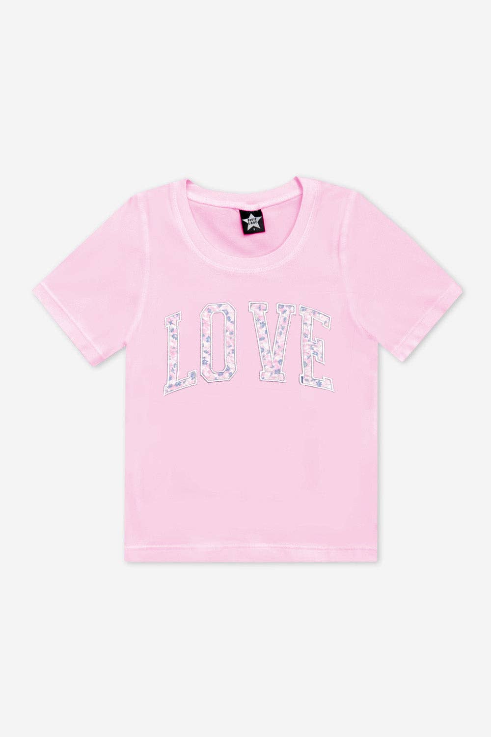 Pink Rose Love S/S Fitted Tee