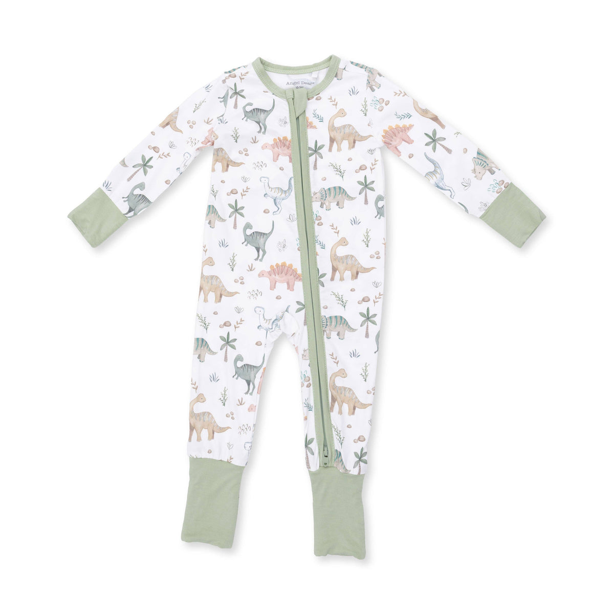 Sweet Baby Dinos Bamboo Convertible Romper
