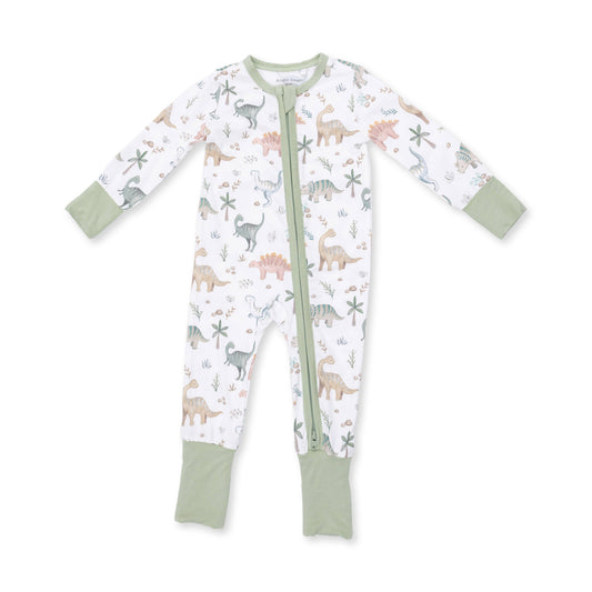 Sweet Baby Dinos Bamboo Convertible Romper