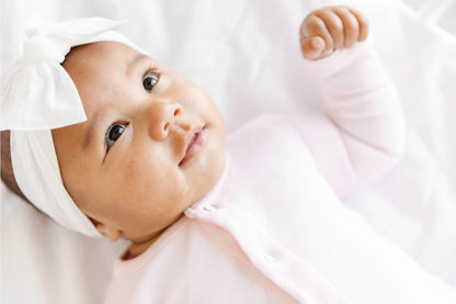 The Knot Soft Stretch Headband in Ivory