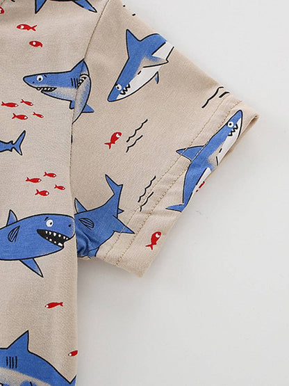 Circling Sharks Tee