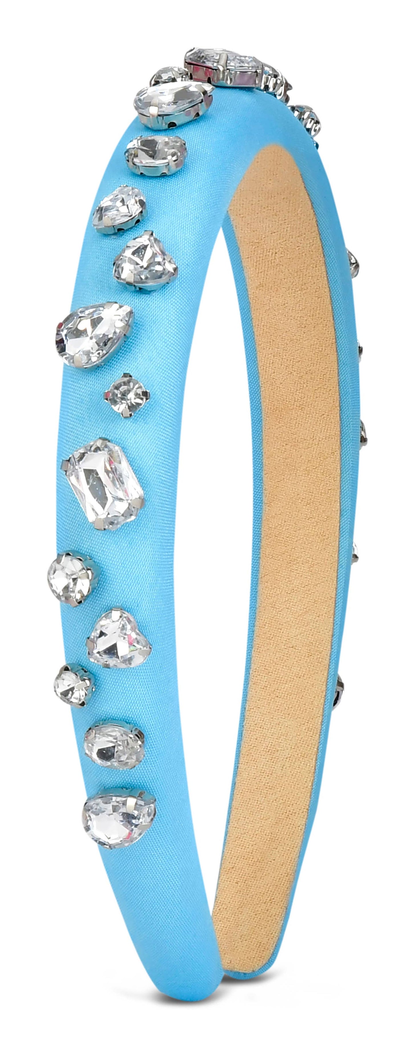 Ice Blue Gem Headband