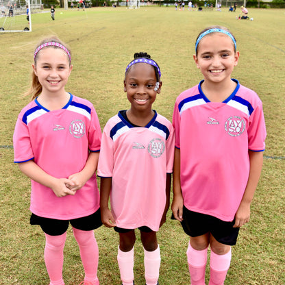 No Slip Soccer Headband in Blue