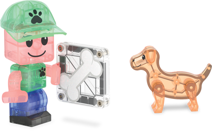 Magna-Tiles Puppy Park 27-Piece Set