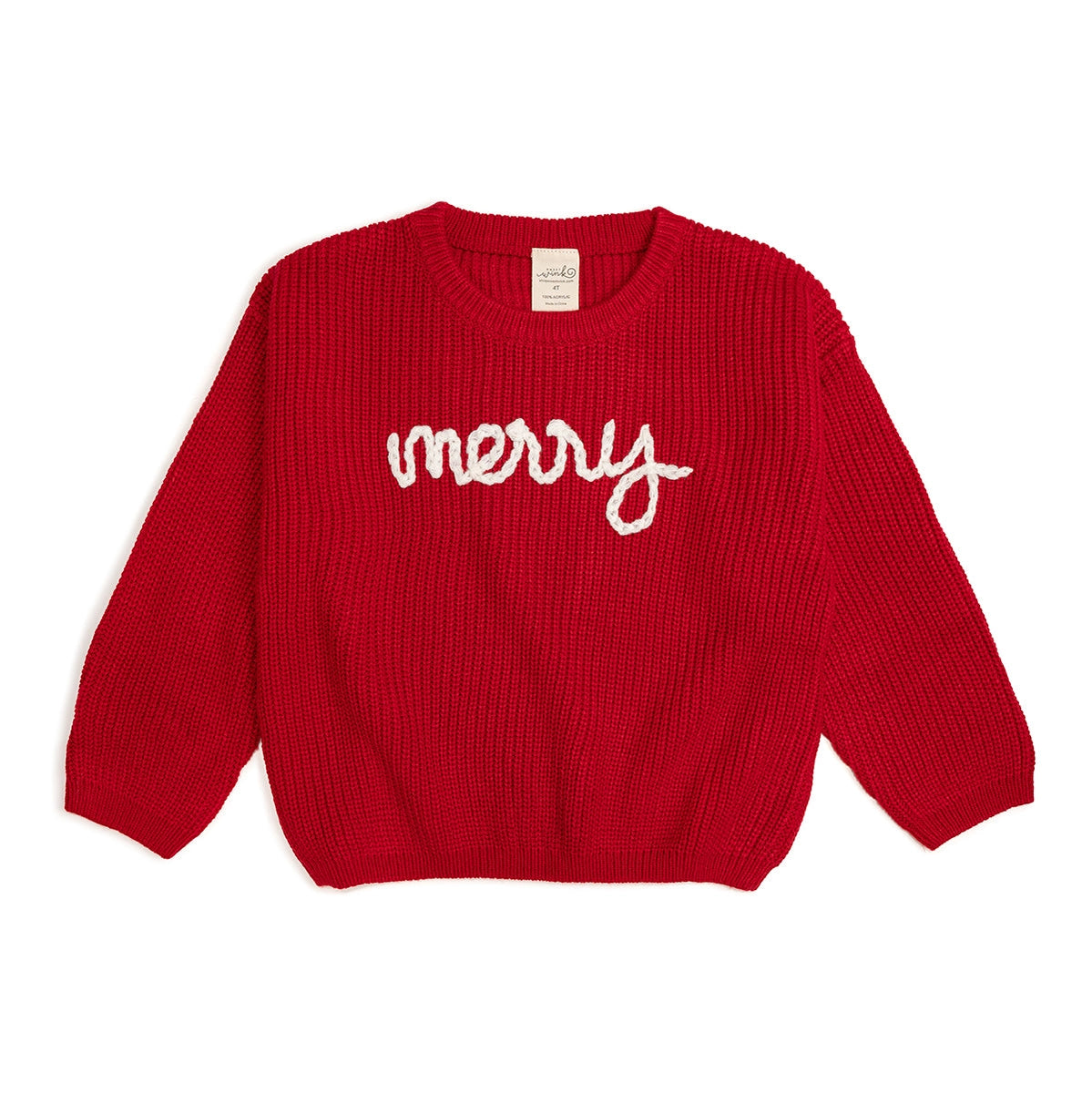 Adult Merry Yarn Knit Sweater