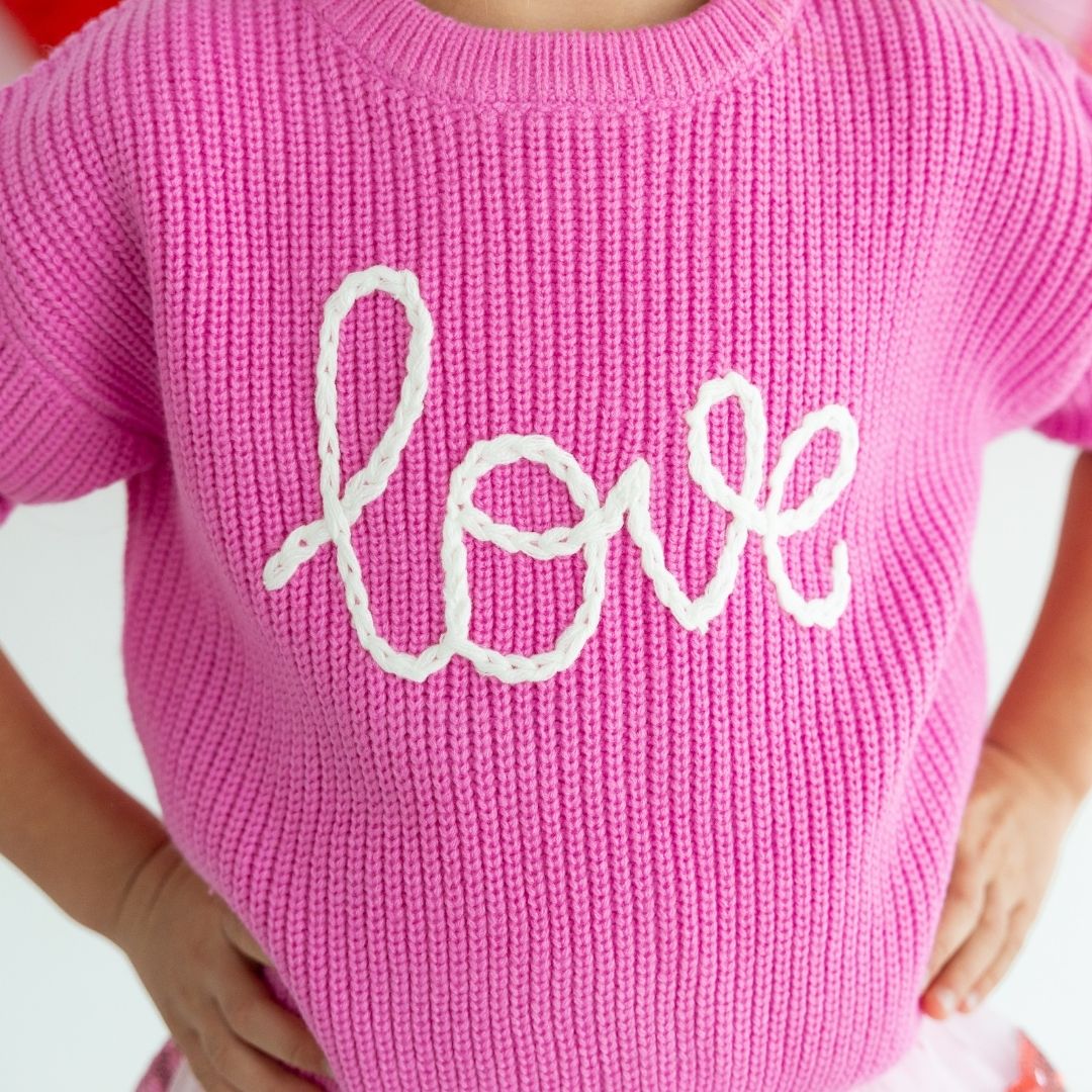 Love Yarn Knit Sweater