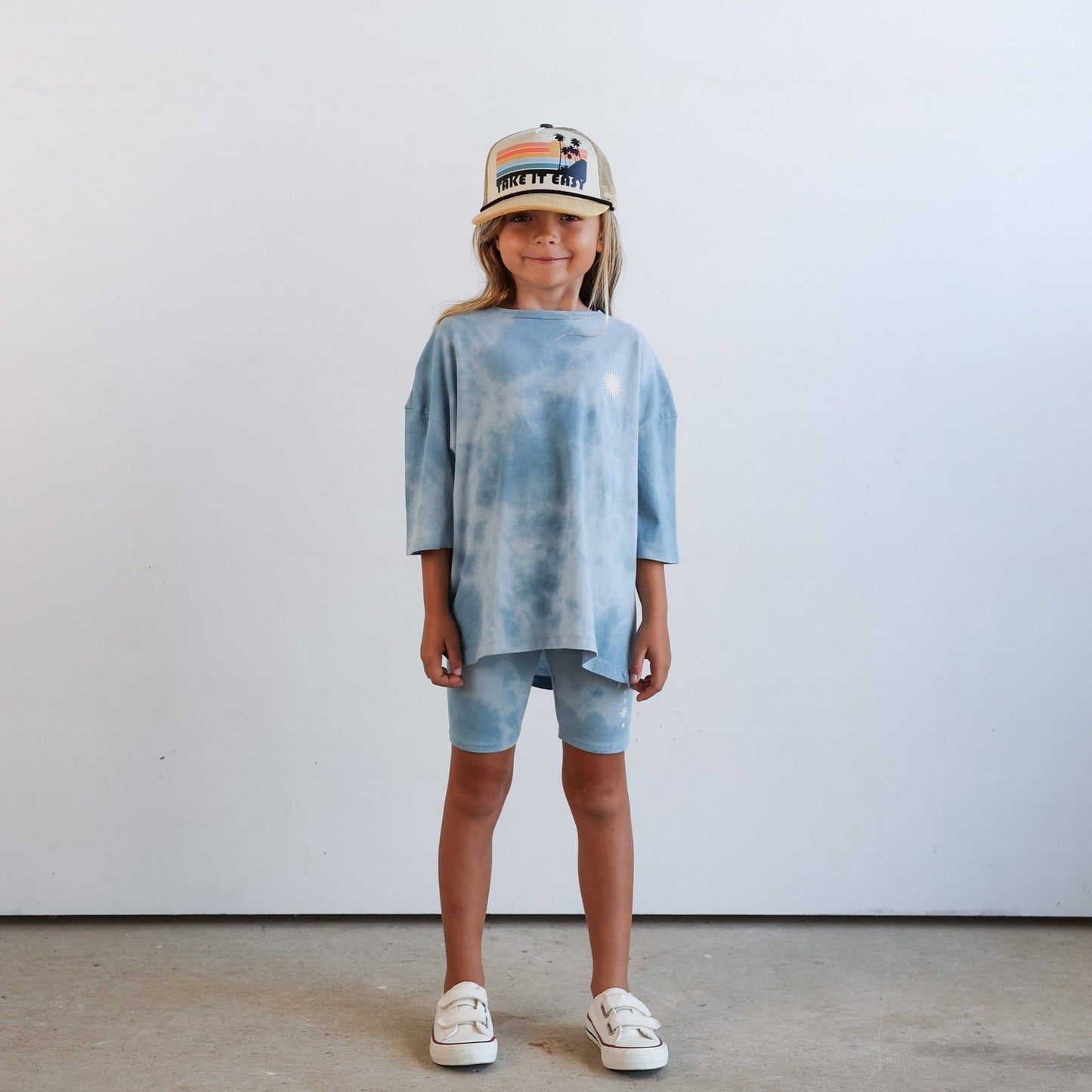 Sol Sky Tie Dye Bike Short
