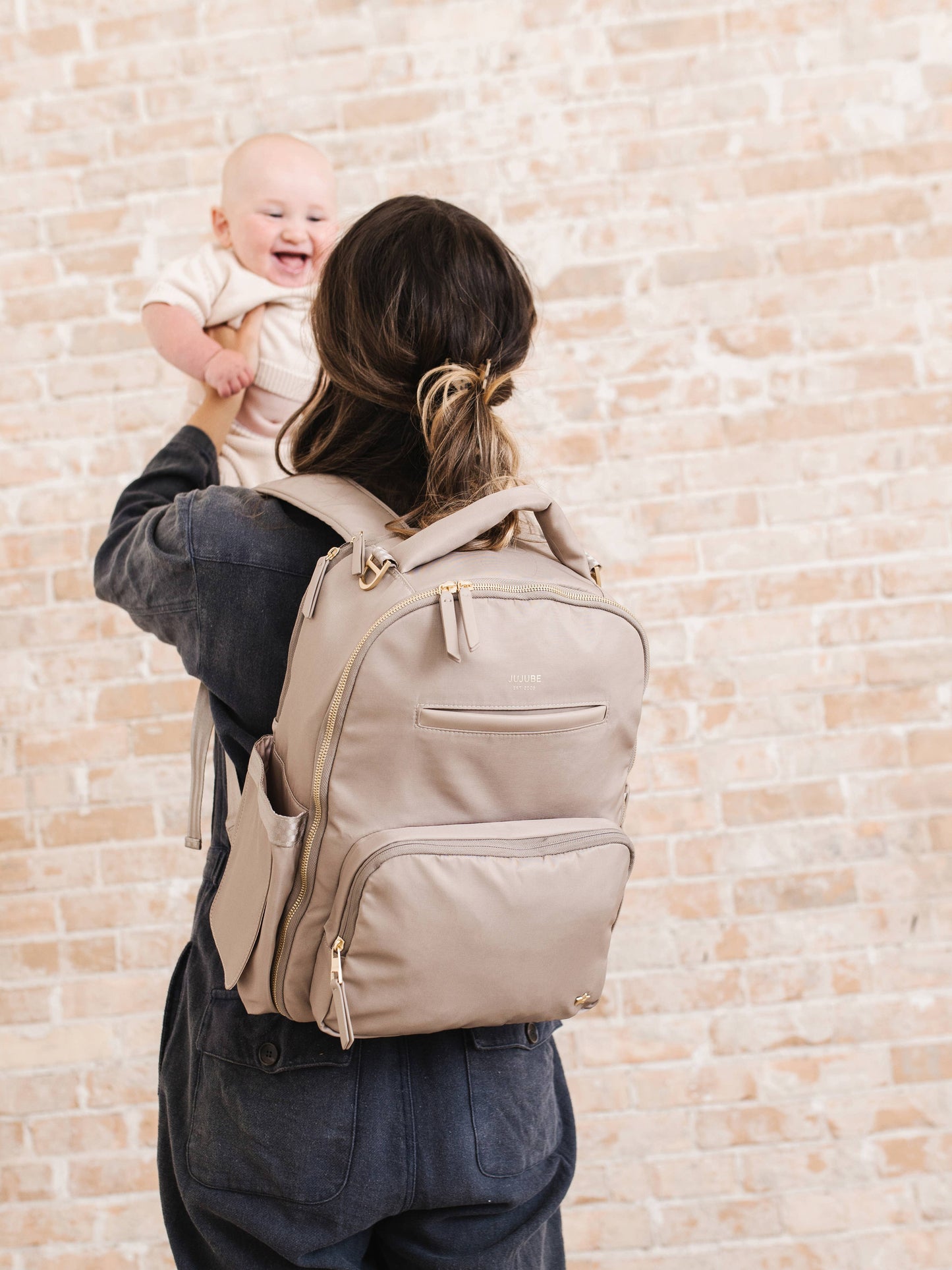 Classic Backpack in Taupe