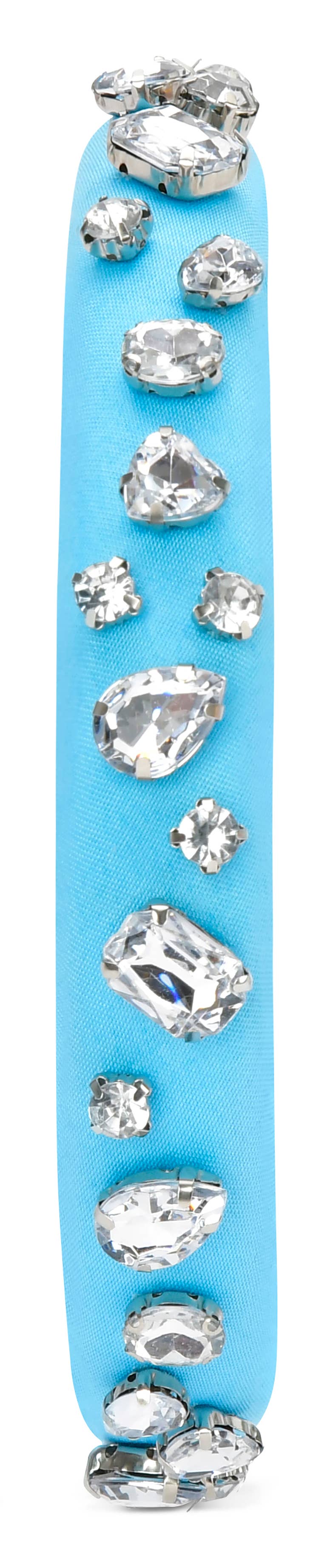 Ice Blue Gem Headband