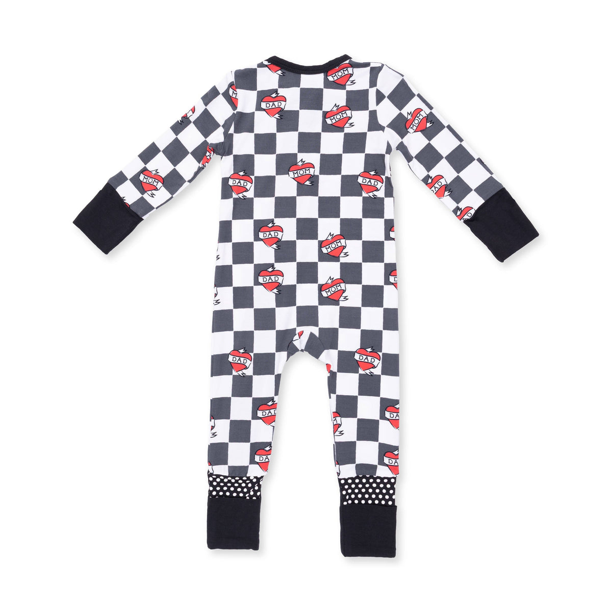 Heart Tattoo Bamboo Convertible Romper