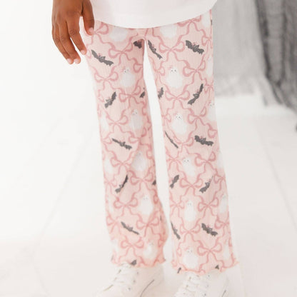 Bat And Ghost Trellis Flare Legging