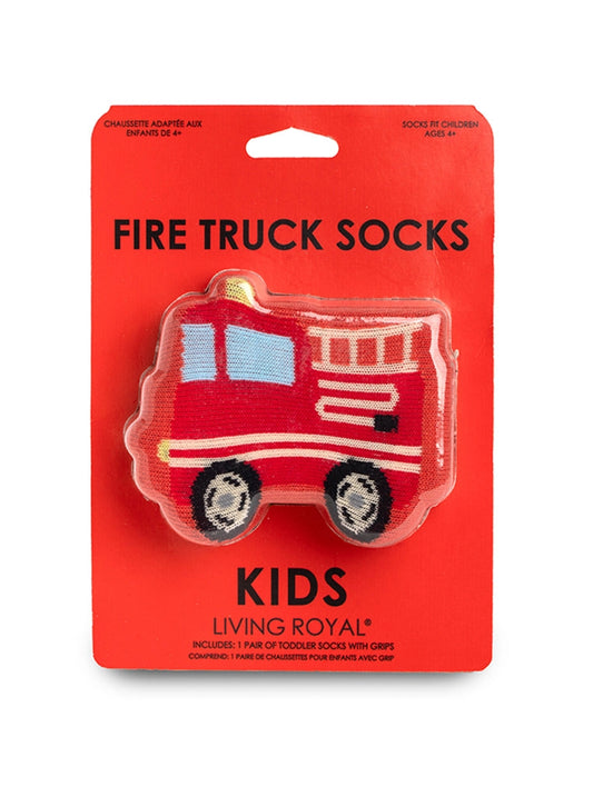 Fire Truck 3D Socks