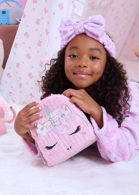 Unicorn Tweed Micro Mini Backpack