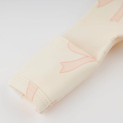 Big Bows Pink Footie