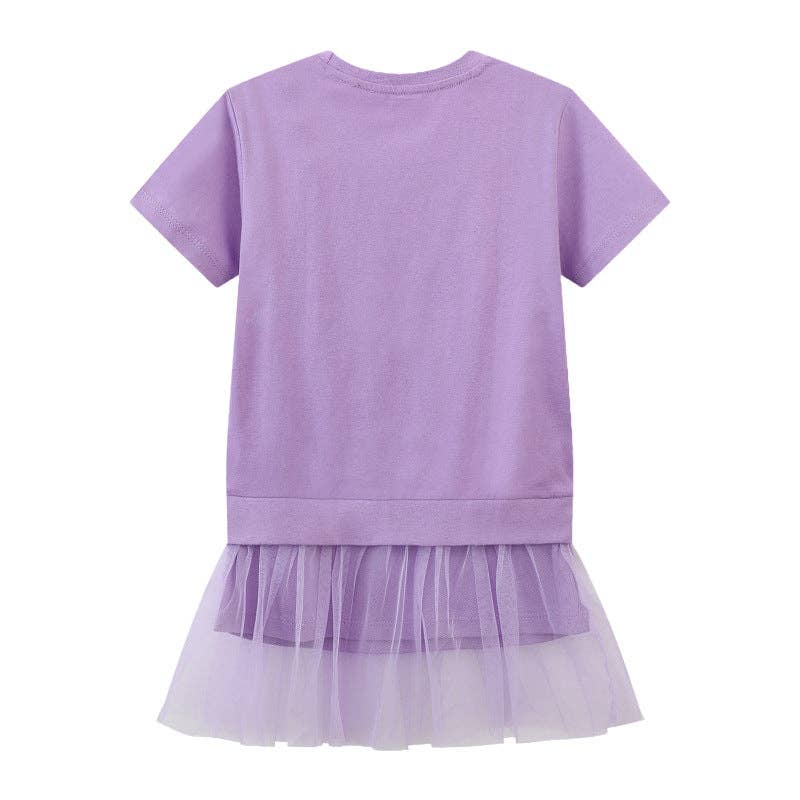 Sequin Stars Purple 2Fer Top