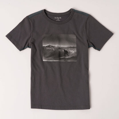 Surfer Contrast Stitch Tee