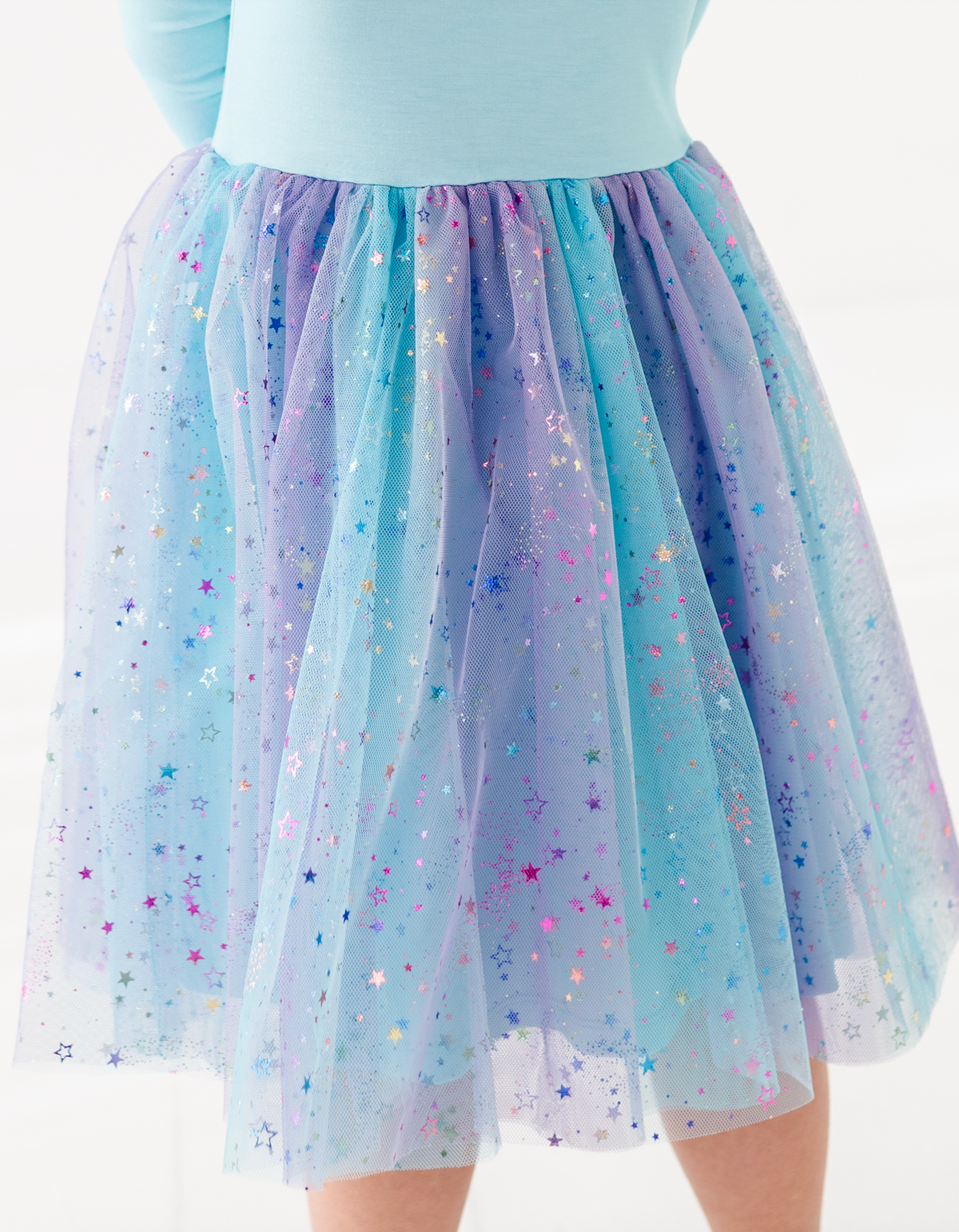 Blue Magic Bamboo + Tulle Tutu Dress
