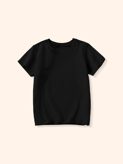 Black Essential Cotton Tee