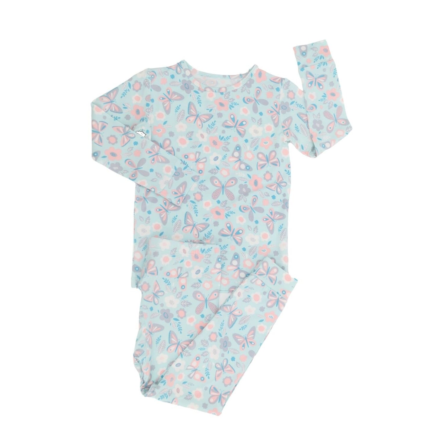 Presenting the softest, most luxurious pj's. This signature bamboo fabric is good for the Earth and for your children.  Safe for sensitive skin.  Machine washable and dryable!  95% Viscose from Bamboo 5% Spandex