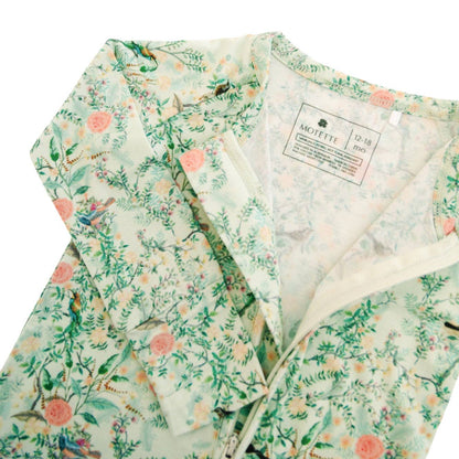 Sage Blossom Bamboo Onesie