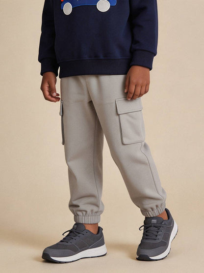 Grey Cargo Sweatpant