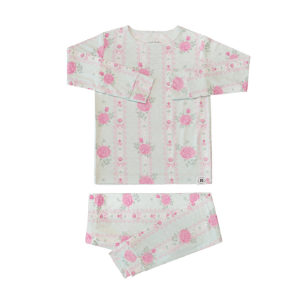 Roses and Lace Bamboo Pajama Set