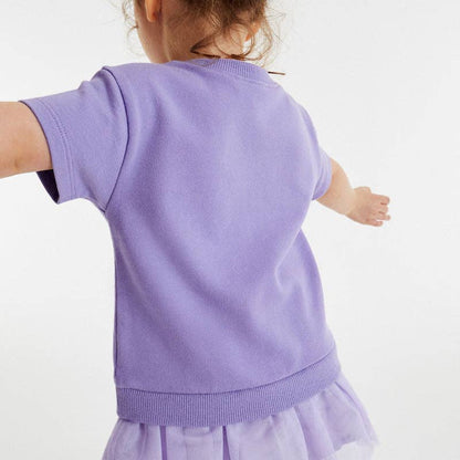 Sequin Stars Purple 2Fer Top