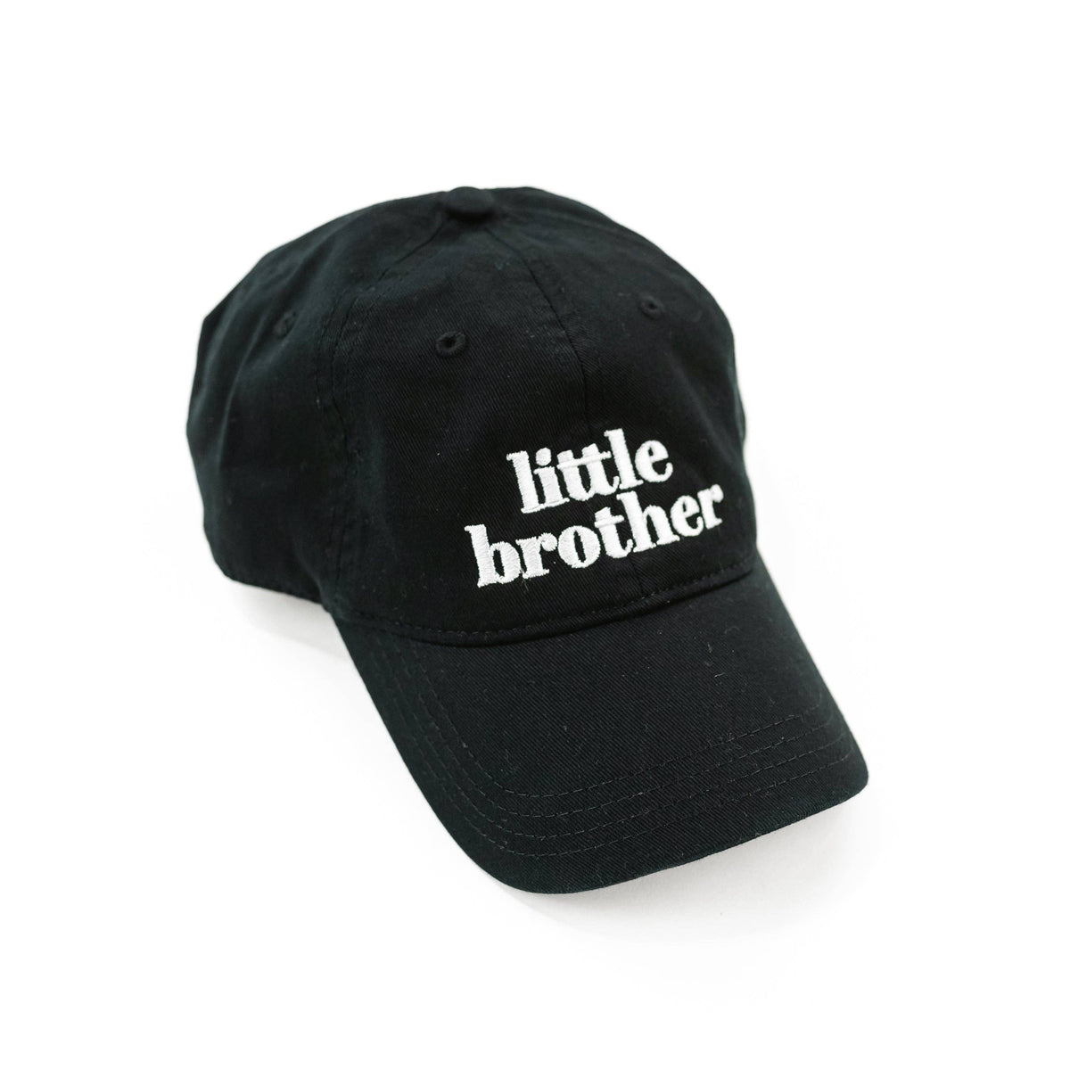 Little Brother Black Baseball Hat