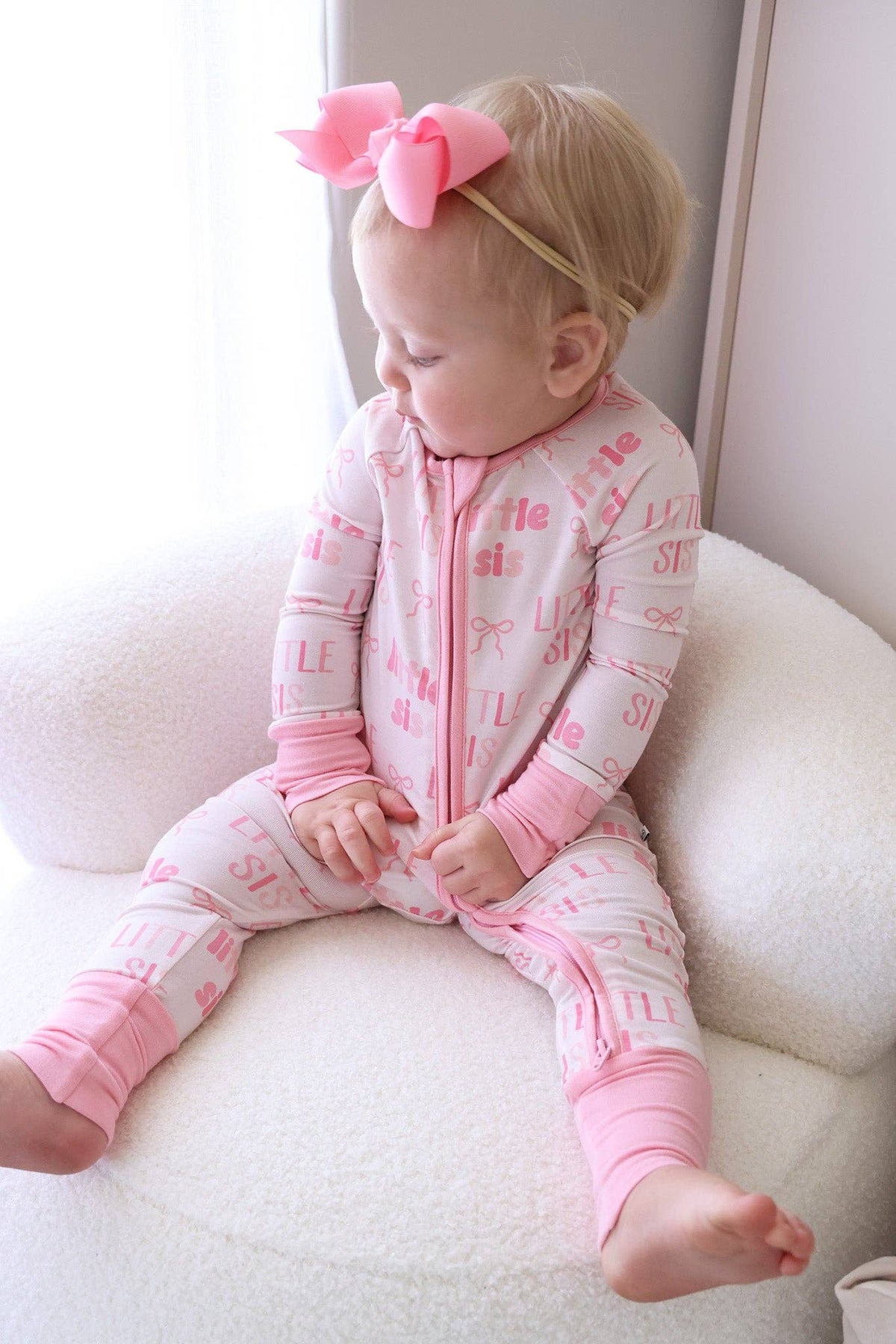 Little Sis Convertible Zip Romper