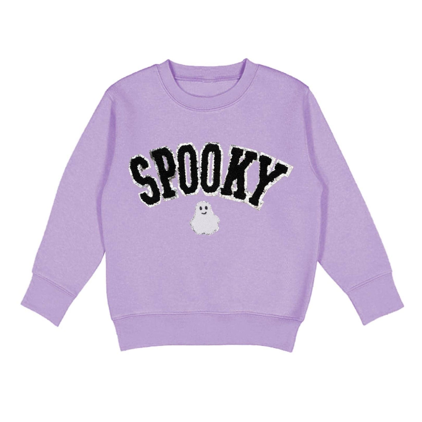 Spooky Ghost Patch Sweatshirt