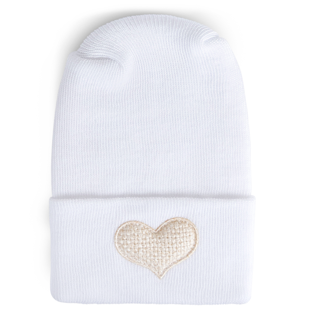 Ivory Heart Hospital Hat