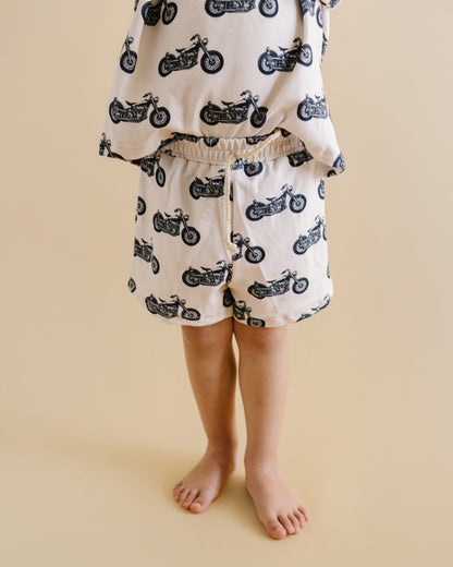 Born to Ride Shorts Set