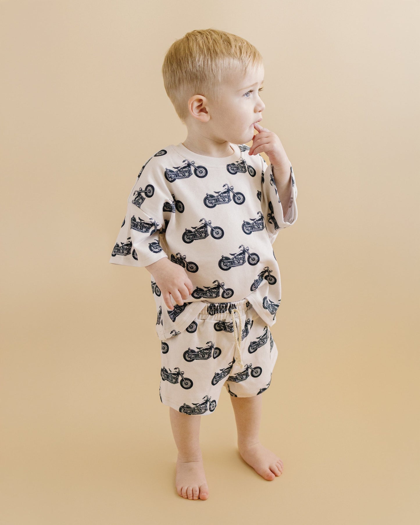 Born to Ride Shorts Set