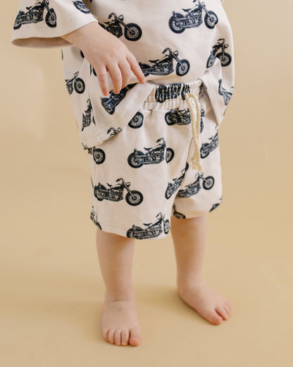 Born to Ride Shorts Set