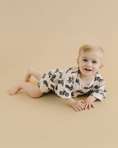 Born to Ride Shorts Set