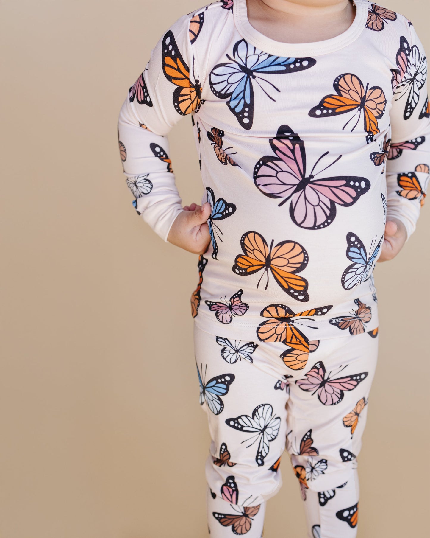Butterflies Bamboo Two Piece Set