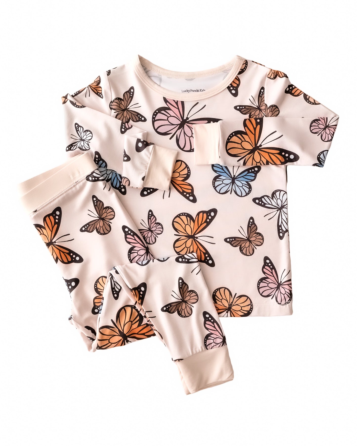 Butterflies Bamboo Two Piece Set