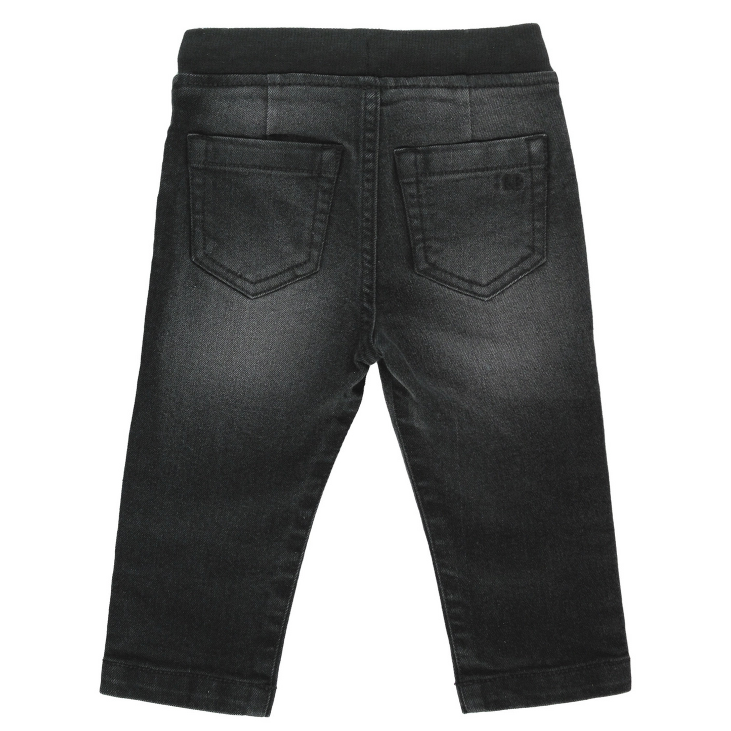 Black Wash Pull-On Jeans