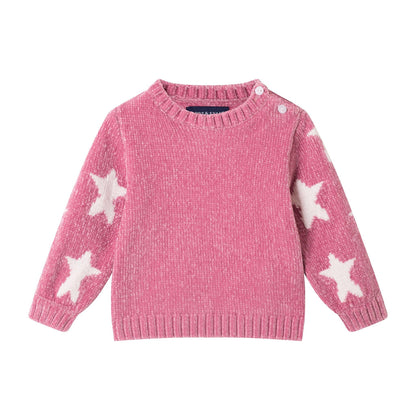 Pink Stars Sweater Set
