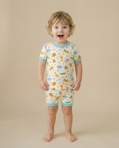 Safari Friends S/S Pajama Set