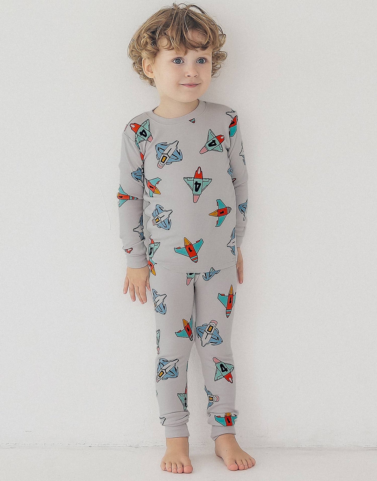 Grey Shooting Star Modal Pajama Set