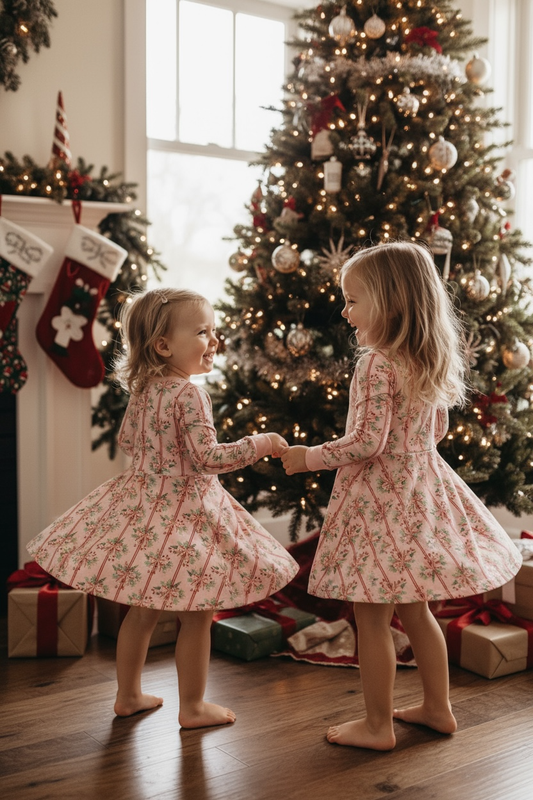 Ribbon + Holly Bamboo Twirl Dress
